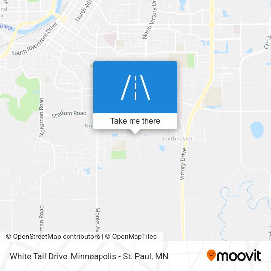 Mapa de White Tail Drive
