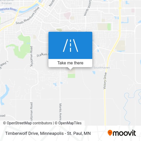 Mapa de Timberwolf Drive