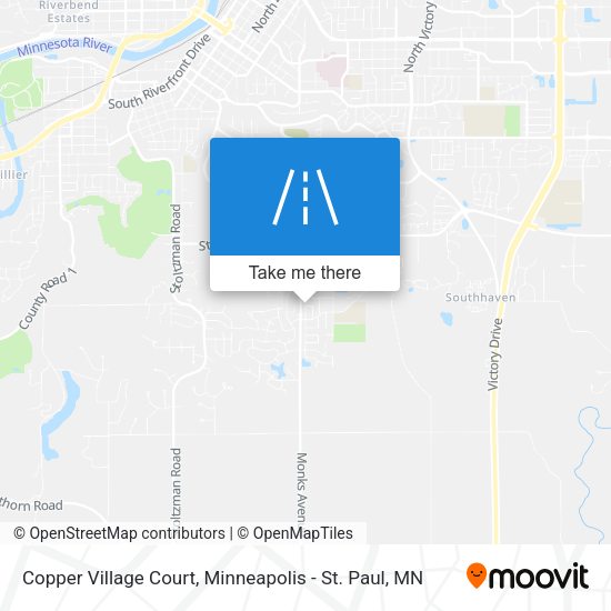 Copper Village Court map