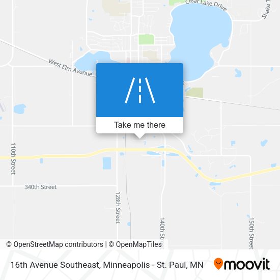 Mapa de 16th Avenue Southeast