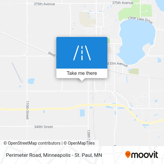 Perimeter Road map
