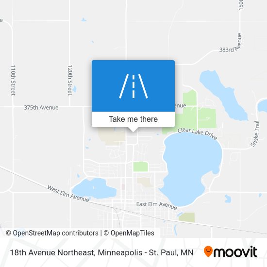 Mapa de 18th Avenue Northeast