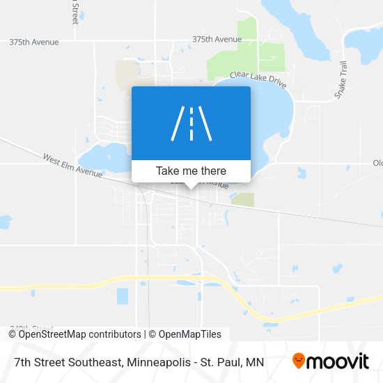 Mapa de 7th Street Southeast