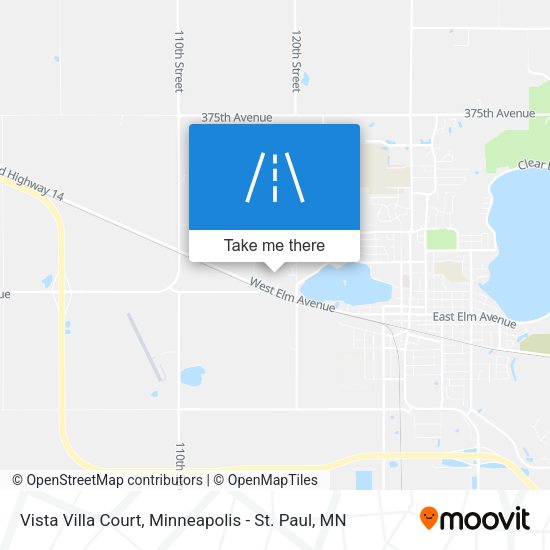Vista Villa Court map