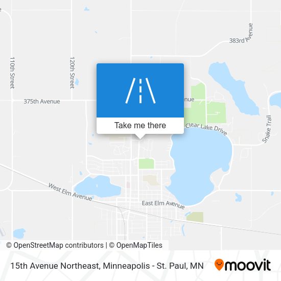 Mapa de 15th Avenue Northeast