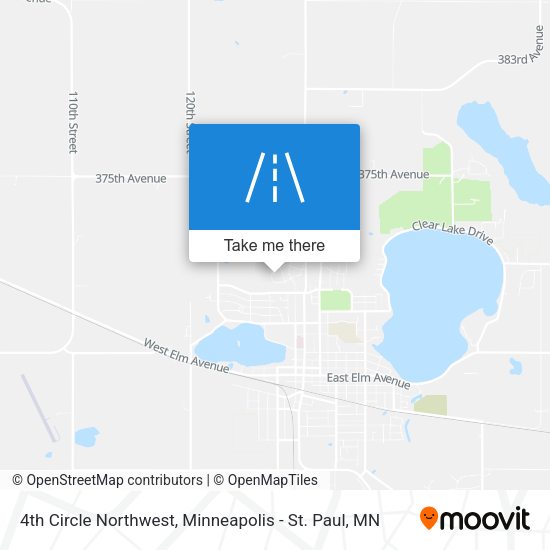4th Circle Northwest map