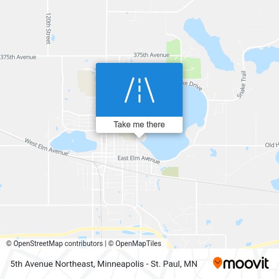 Mapa de 5th Avenue Northeast