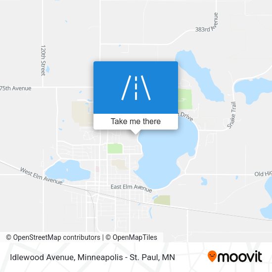 Mapa de Idlewood Avenue