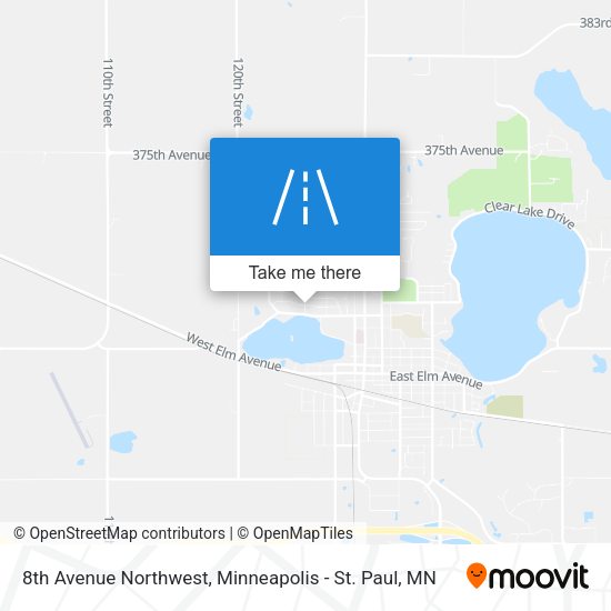 Mapa de 8th Avenue Northwest