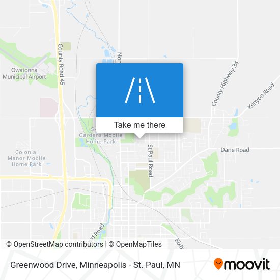 Greenwood Drive map