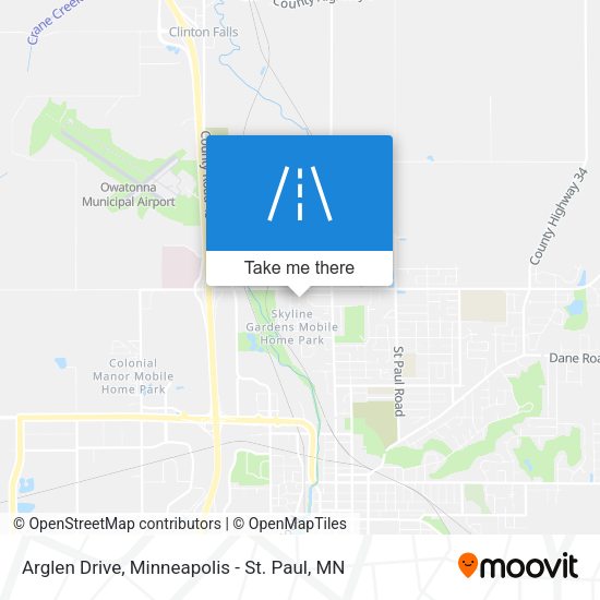 Arglen Drive map