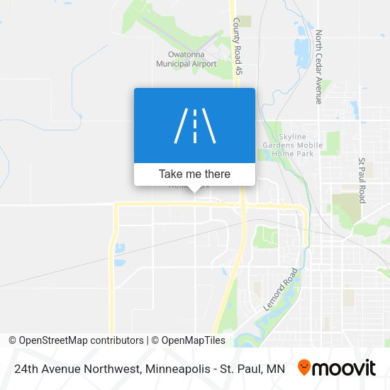 Mapa de 24th Avenue Northwest