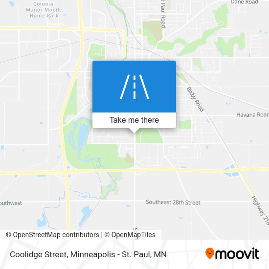 Coolidge Street map