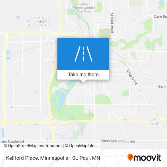 Mapa de Kellford Place