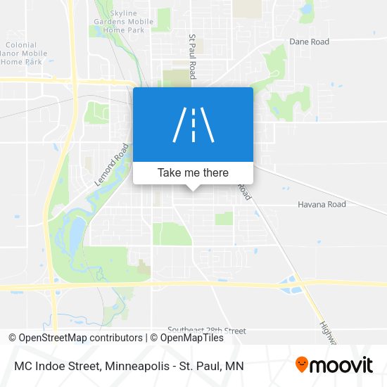 MC Indoe Street map