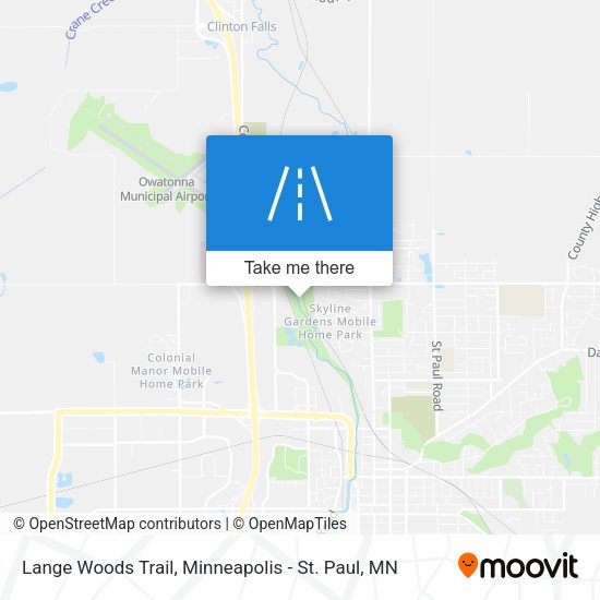 Mapa de Lange Woods Trail