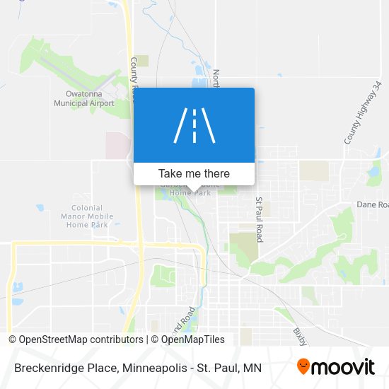 Breckenridge Place map