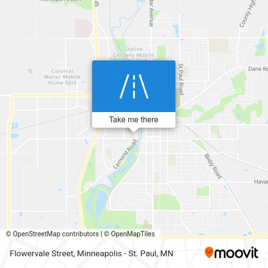 Flowervale Street map