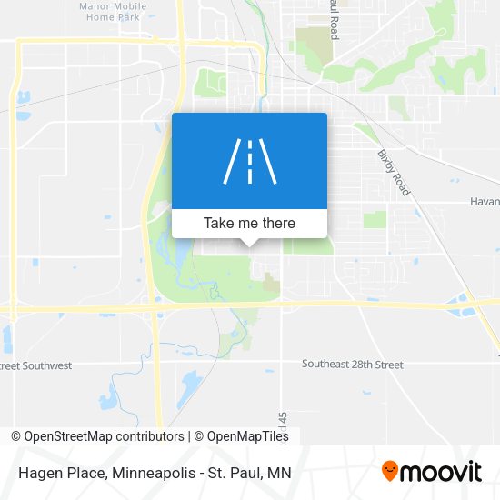 Hagen Place map