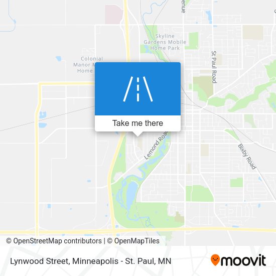 Lynwood Street map