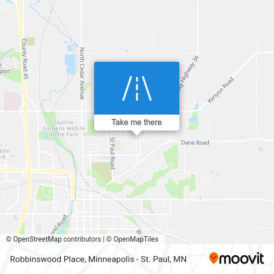 Mapa de Robbinswood Place