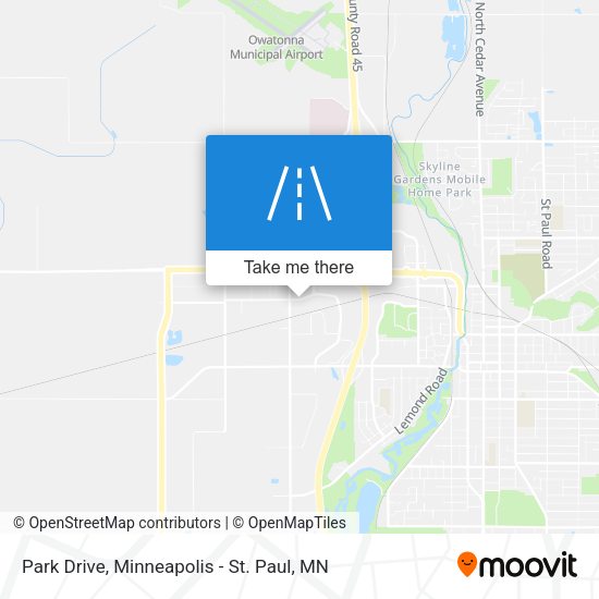 Park Drive map