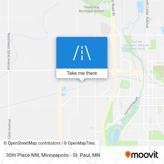 Mapa de 30th Place NW