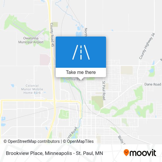 Mapa de Brookview Place