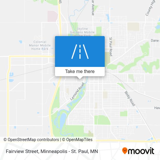 Fairview Street map
