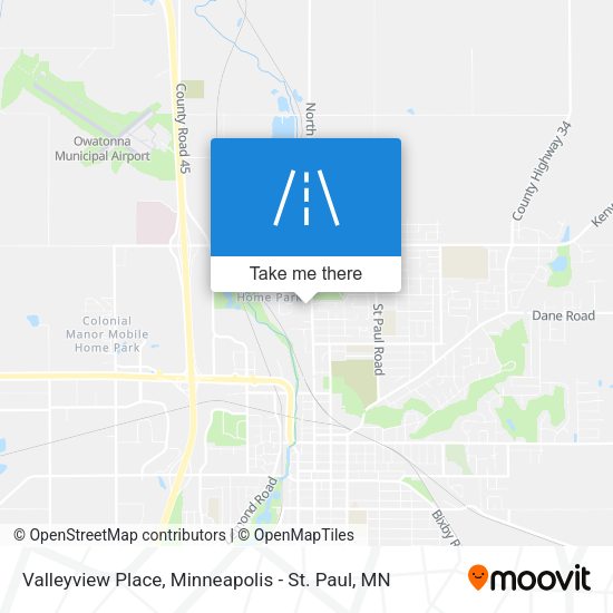 Valleyview Place map