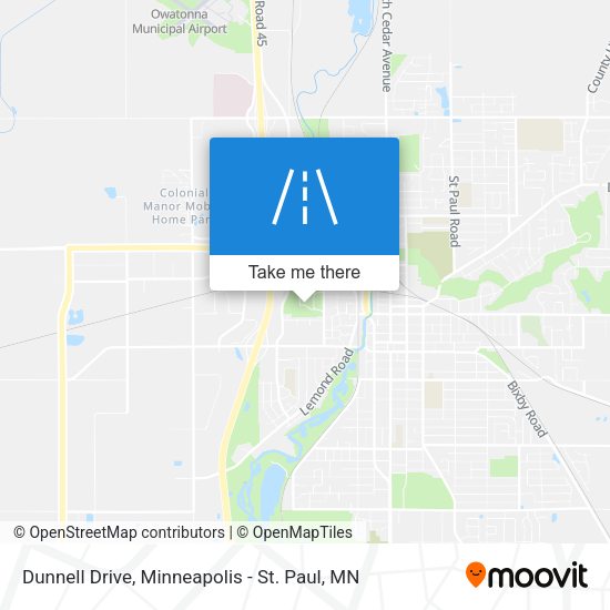 Dunnell Drive map