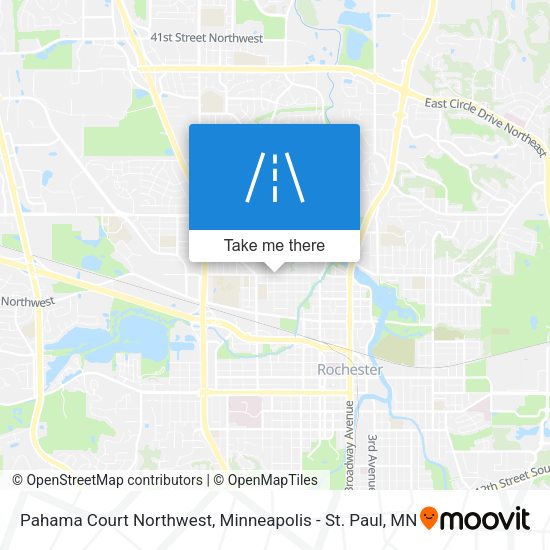 Mapa de Pahama Court Northwest