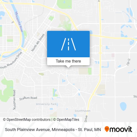 South Plainview Avenue map