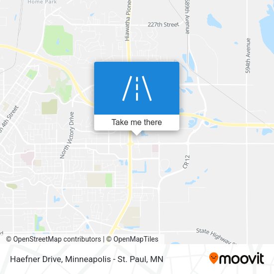 Mapa de Haefner Drive