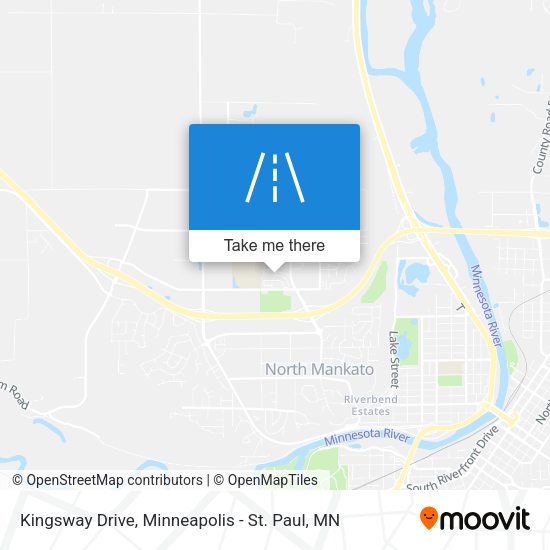 Kingsway Drive map