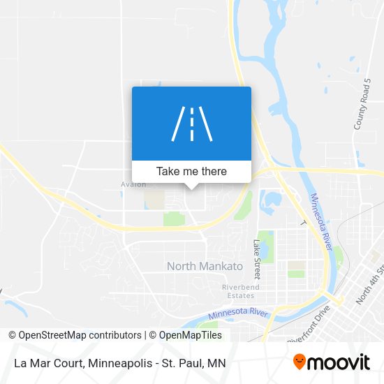 La Mar Court map