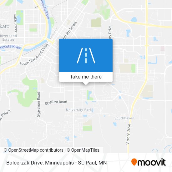 Mapa de Balcerzak Drive