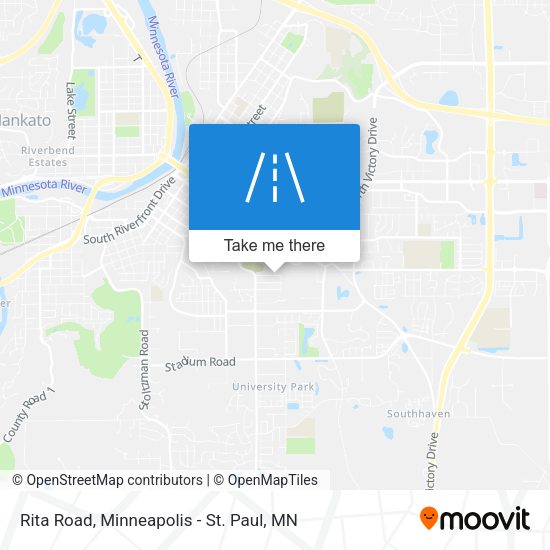 Mapa de Rita Road