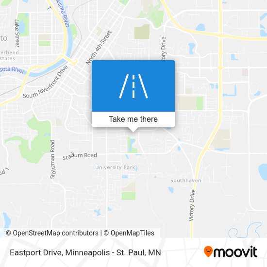 Eastport Drive map