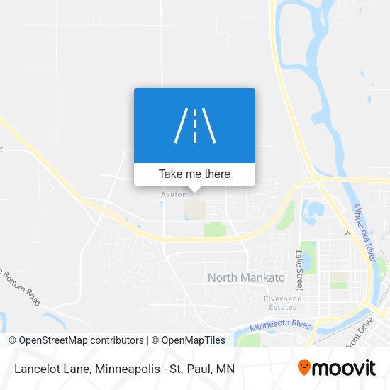 Mapa de Lancelot Lane