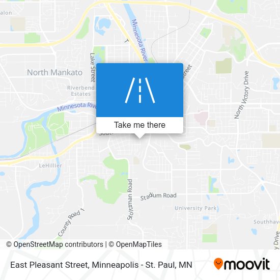 Mapa de East Pleasant Street