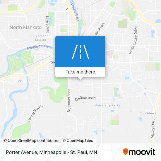 Mapa de Porter Avenue