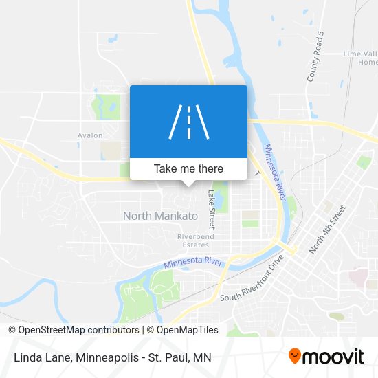 Mapa de Linda Lane