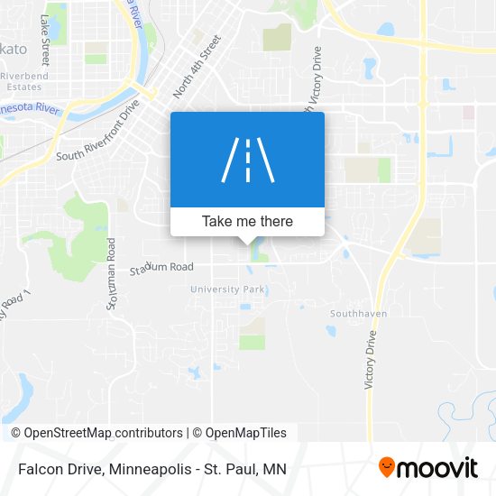 Mapa de Falcon Drive