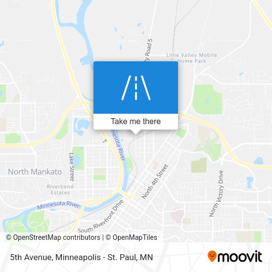 Mapa de 5th Avenue