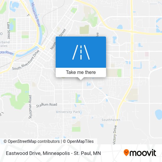 Mapa de Eastwood Drive