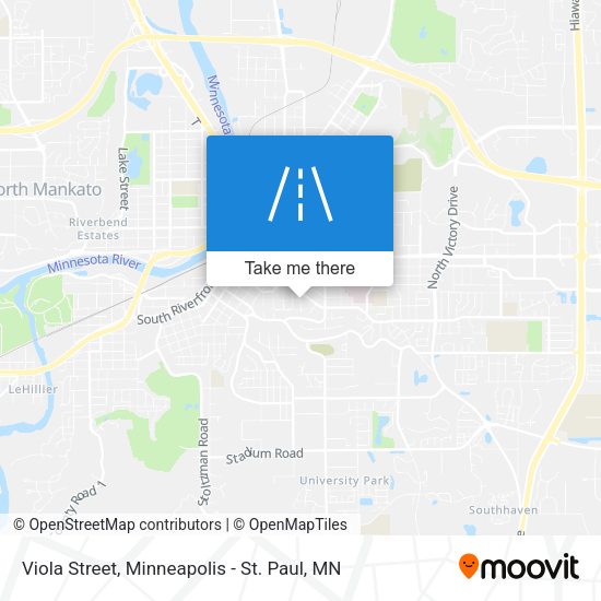 Viola Street map