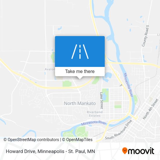 Mapa de Howard Drive