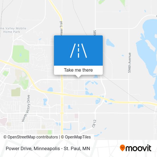 Power Drive map