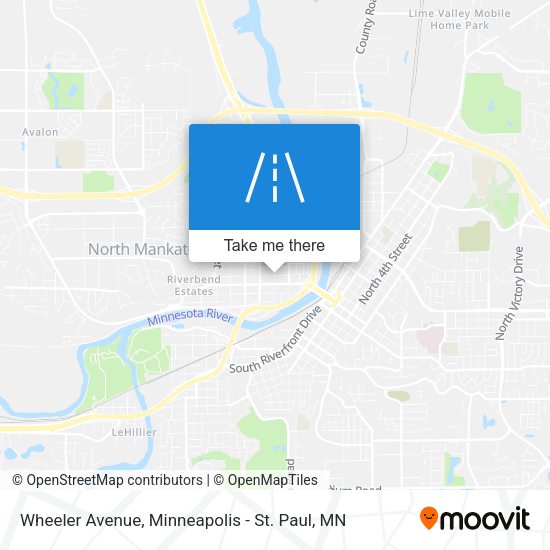 Wheeler Avenue map